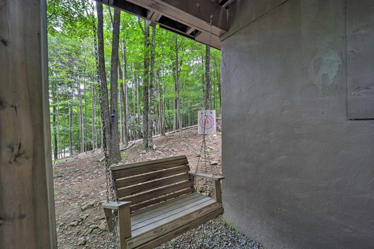 A-Frame Cabin With Hot Tub 1 Mi To Beech Mountain! Dış mekan fotoğraf